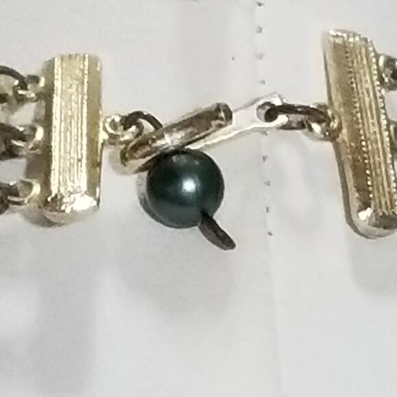 Japan three strand necklace 12" shortest layer - Picture 8 of 9